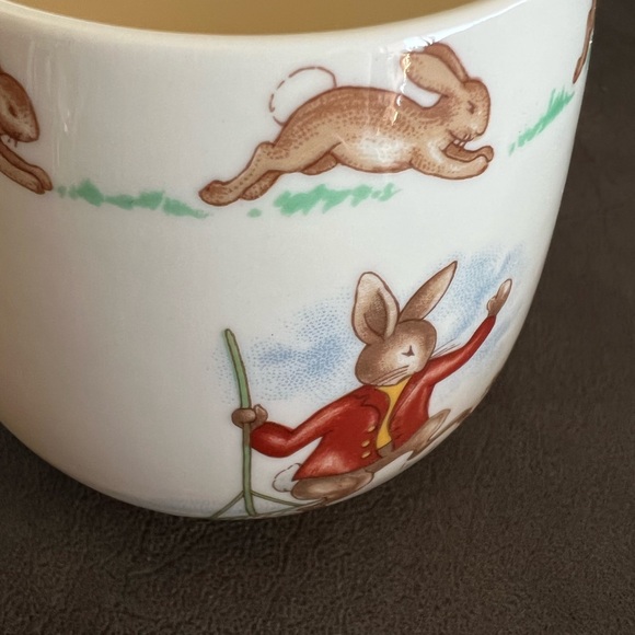 Vtg. Royal Doulton Bunnikins Cup Mug Fishing Boat Crab Design by Barbara Vernon - Picture 7 of 7
